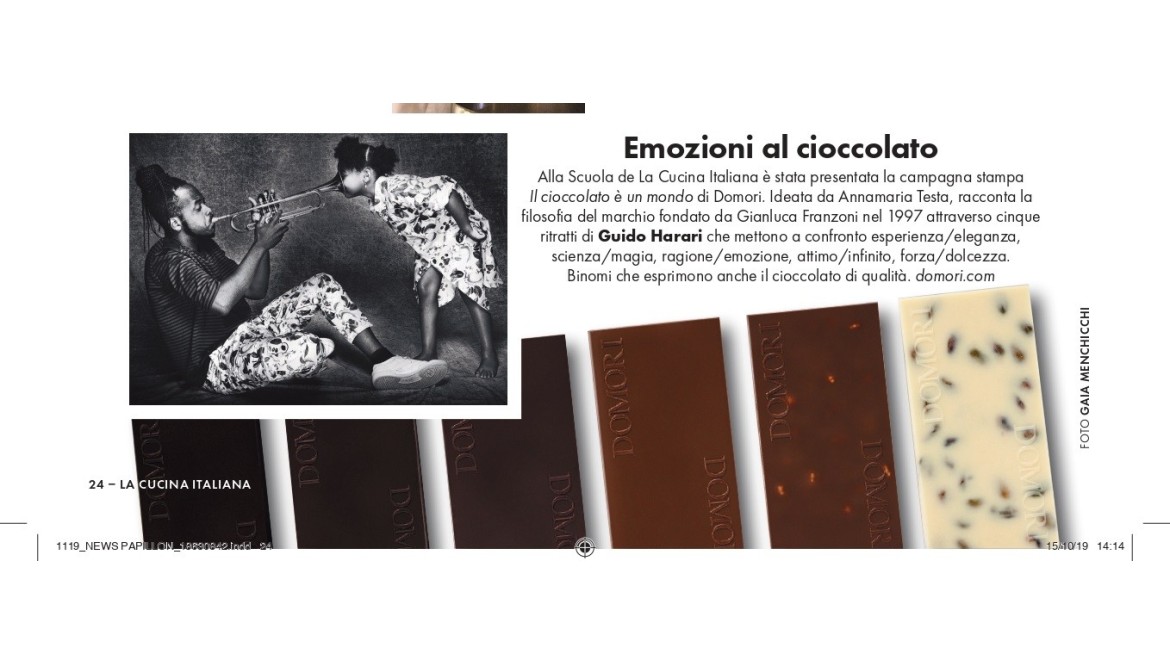 Emozioni al Cioccolato - Domori e La Scuola de La Cucina Italiana